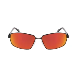 Spyder Eyewear|Eyewear*Angular Narrow Rectangle Sunglasses - BLACK
