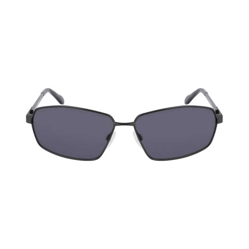 Spyder Eyewear|Eyewear*Angular Narrow Rectangle Sunglasses - GRAPHITE