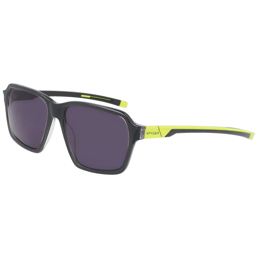 Spyder Eyewear|Eyewear*Angular Sport Square Sunglasses - GRAPHITE