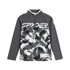 Spyder Layers*Boys Camo Half Zip - POLAR