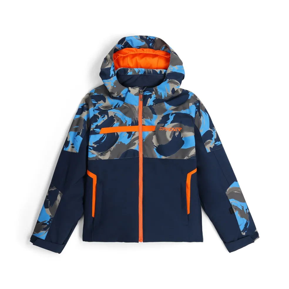 Spyder Insulated*Boys Challenger - Camouflage Aether Blue CAMOUFLAGEAETHERBLUE