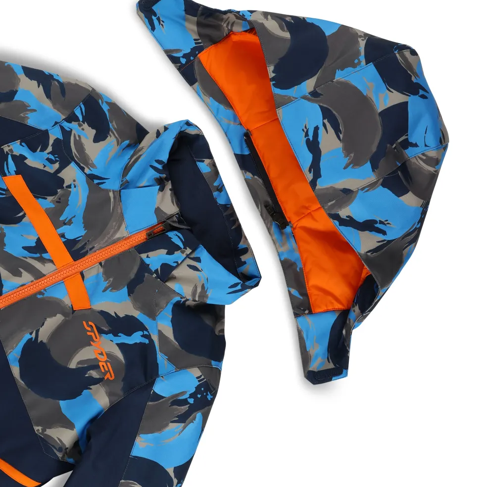 Spyder Insulated*Boys Challenger - Camouflage Aether Blue CAMOUFLAGEAETHERBLUE
