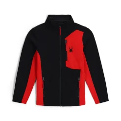 Spyder Fleece*Boys Full Zip Bandit - BLACK