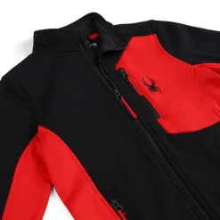 Spyder Fleece*Boys Full Zip Bandit - BLACK