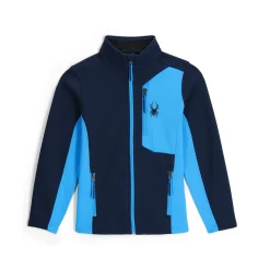 Spyder Fleece*Boys Full Zip Bandit - True Navy TRUENAVY