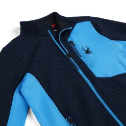 Spyder Fleece*Boys Full Zip Bandit - True Navy TRUENAVY