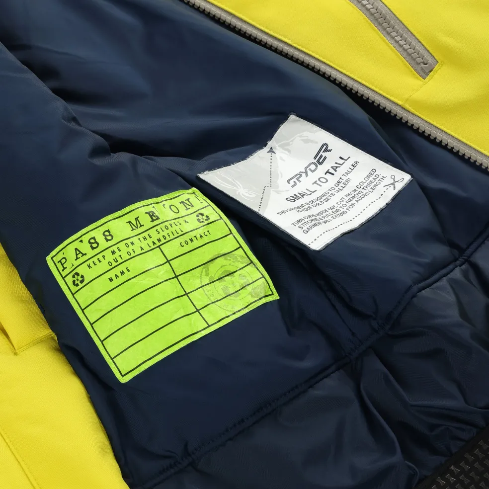 Spyder Insulated*Boys Leader - Acid Yellow ACIDYELLOW
