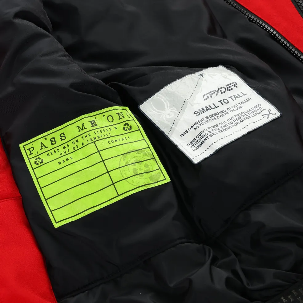 Spyder Insulated*Boys Leader - Red SPYDERRED