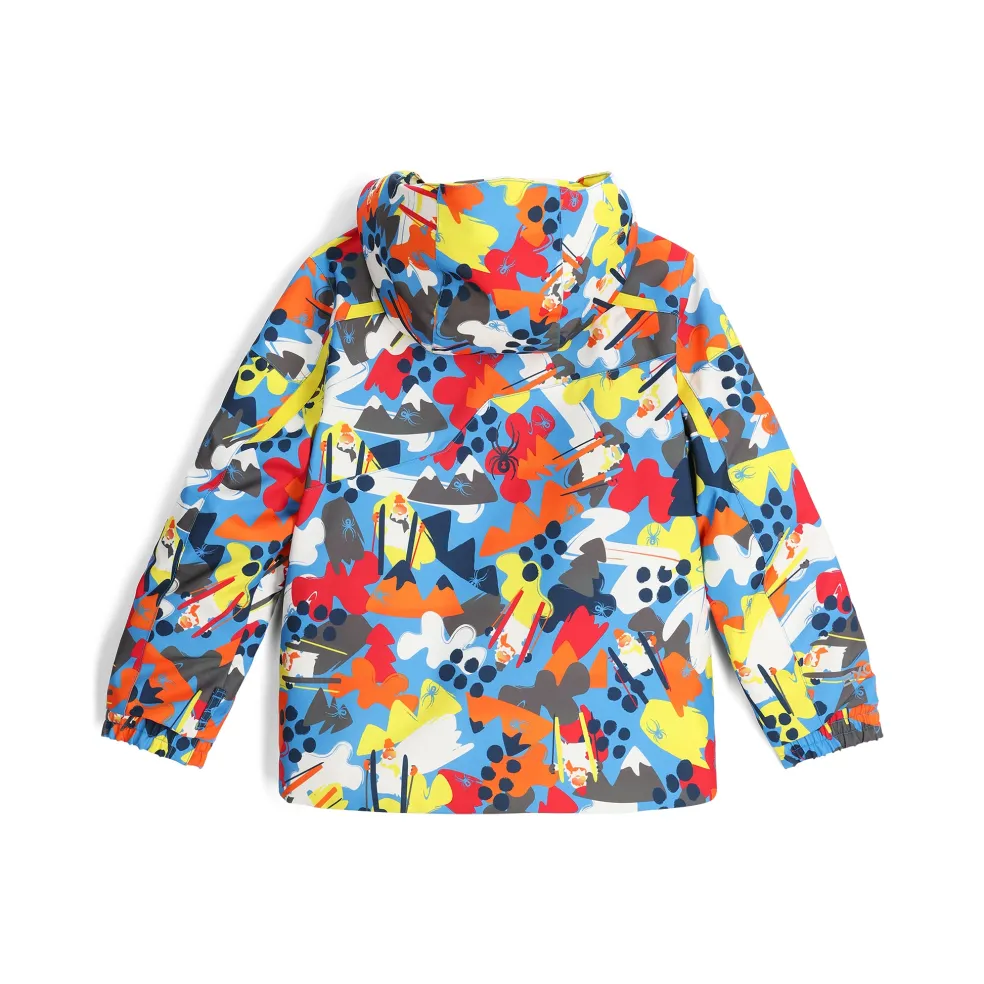 Spyder Insulated*Boys Leader - Yeti Camo Aether Blue YETICAMOAETHERBLUE