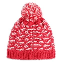Spyder Hats*Girls Brrr Berry Pom - Prism Pink PRISMPINK