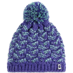 Spyder Hats*Girls Brrr Berry Pom - Purple Flash PURPLEFLASH