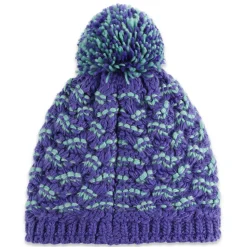 Spyder Hats*Girls Brrr Berry Pom - Purple Flash PURPLEFLASH