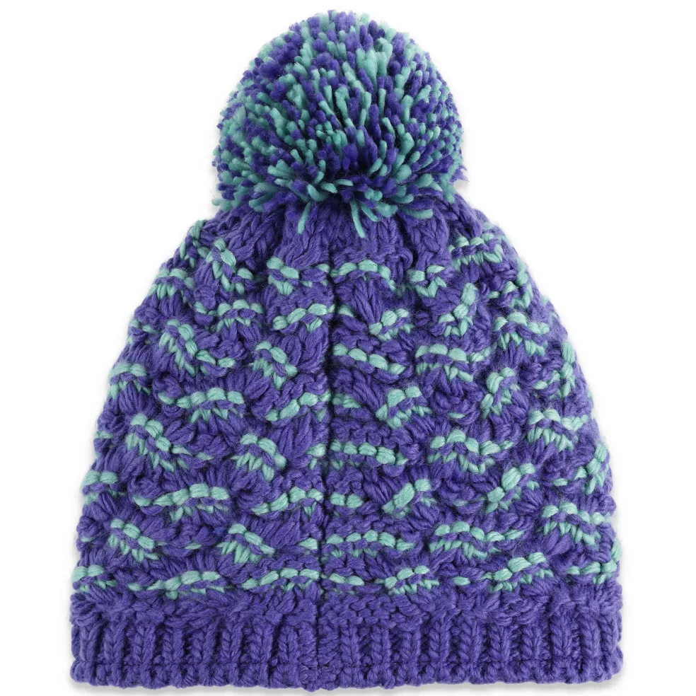 Spyder Hats*Girls Brrr Berry Pom - Purple Flash PURPLEFLASH