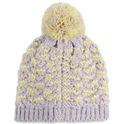 Spyder Hats*Girls Brrr Berry Pom - Violet Dust VIOLETDUST