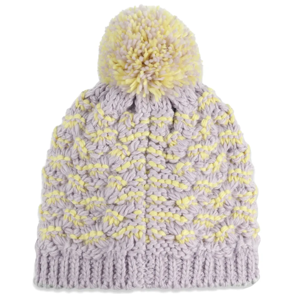 Spyder Hats*Girls Brrr Berry Pom - Violet Dust VIOLETDUST