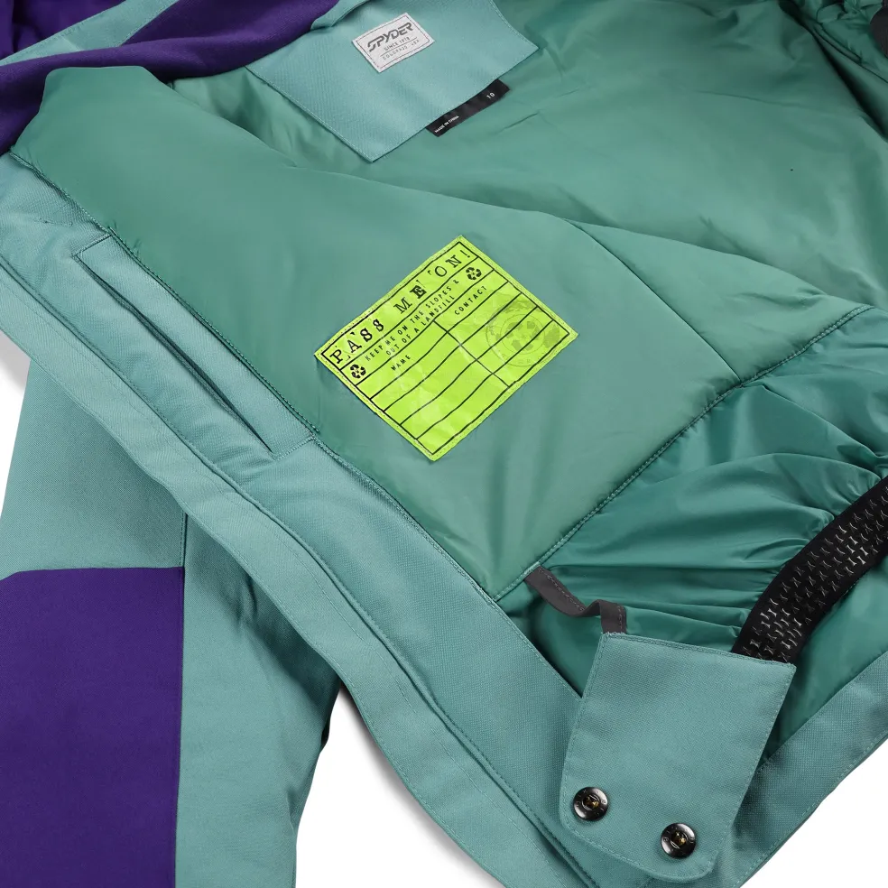 Spyder Insulated*Girls Mila - Sea Glass SEAGLASS