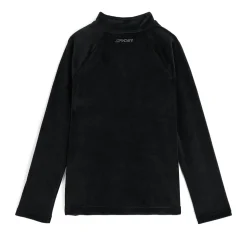 Spyder Fleece*Girls Shimmer Bug Half Zip - BLACK
