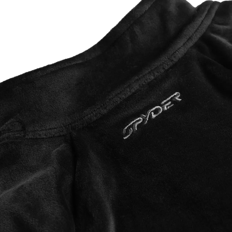 Spyder Fleece*Girls Shimmer Bug Half Zip - BLACK