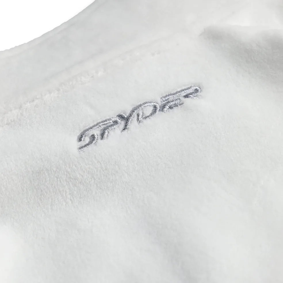 Spyder Fleece*Girls Shimmer Bug Half Zip - WHITE