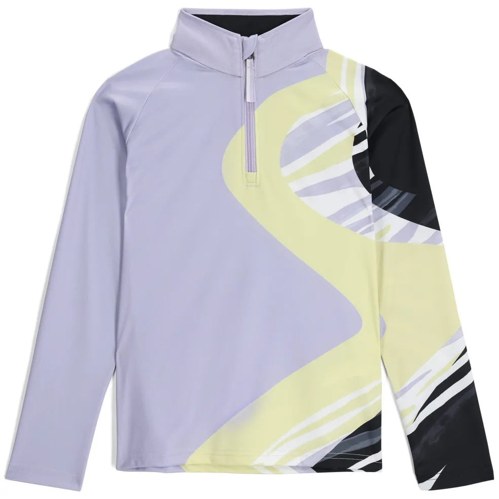 Spyder Fleece*Girls Surface Half Zip - Violet Dust VIOLETDUST