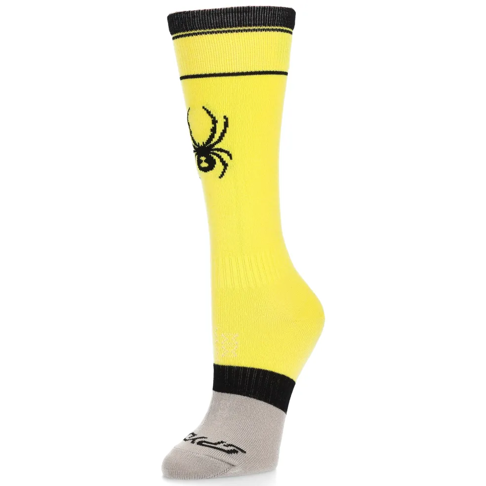 Spyder Socks*Kids Bug Liner - Acid Yellow ACIDYELLOW