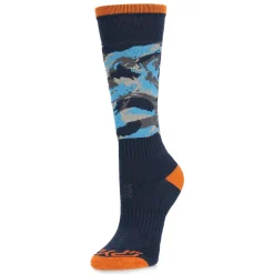 Spyder Socks*Kids Sweep - Camouflage Aether Blue CAMOUFLAGEAETHERBLUE