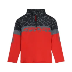 Spyder Layers*Little Boys Bug Half Zip - Red SPYDERRED