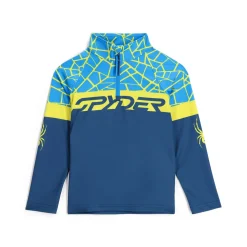 Spyder Layers*Little Boys Bug Half Zip - True Navy TRUENAVY