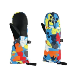 Spyder Gloves*Little Kids Cubby - Yeti Camo Aether Blue YETICAMOAETHERBLUE