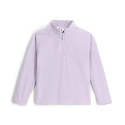 Spyder Layers*Little Kids Speed Fleece Half Zip - Violet Dust VIOLETDUST