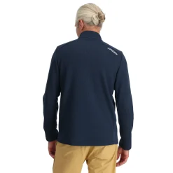 Spyder Midlayers|Fleece*Mens Bandit Half Zip - True Navy TRUENAVY