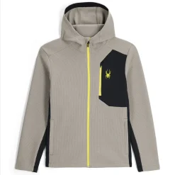 Spyder Midlayers|Fleece*Mens Bandit Hooded - CONCRETE