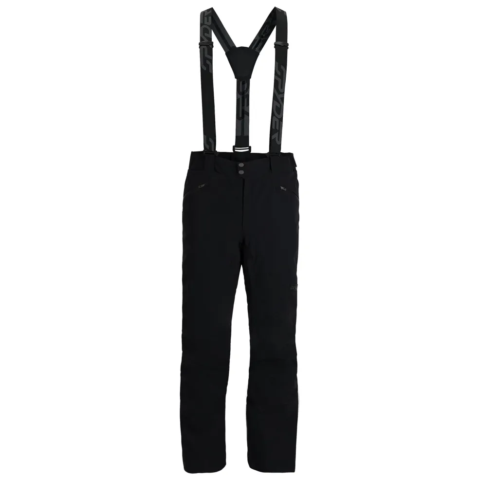 Spyder Bibs|Insulated*Mens Bormio - BLACK