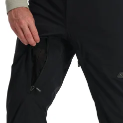 Spyder Bibs|Insulated*Mens Bormio - BLACK