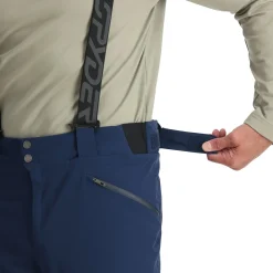 Spyder Bibs|Insulated*Mens Bormio - True Navy TRUENAVY