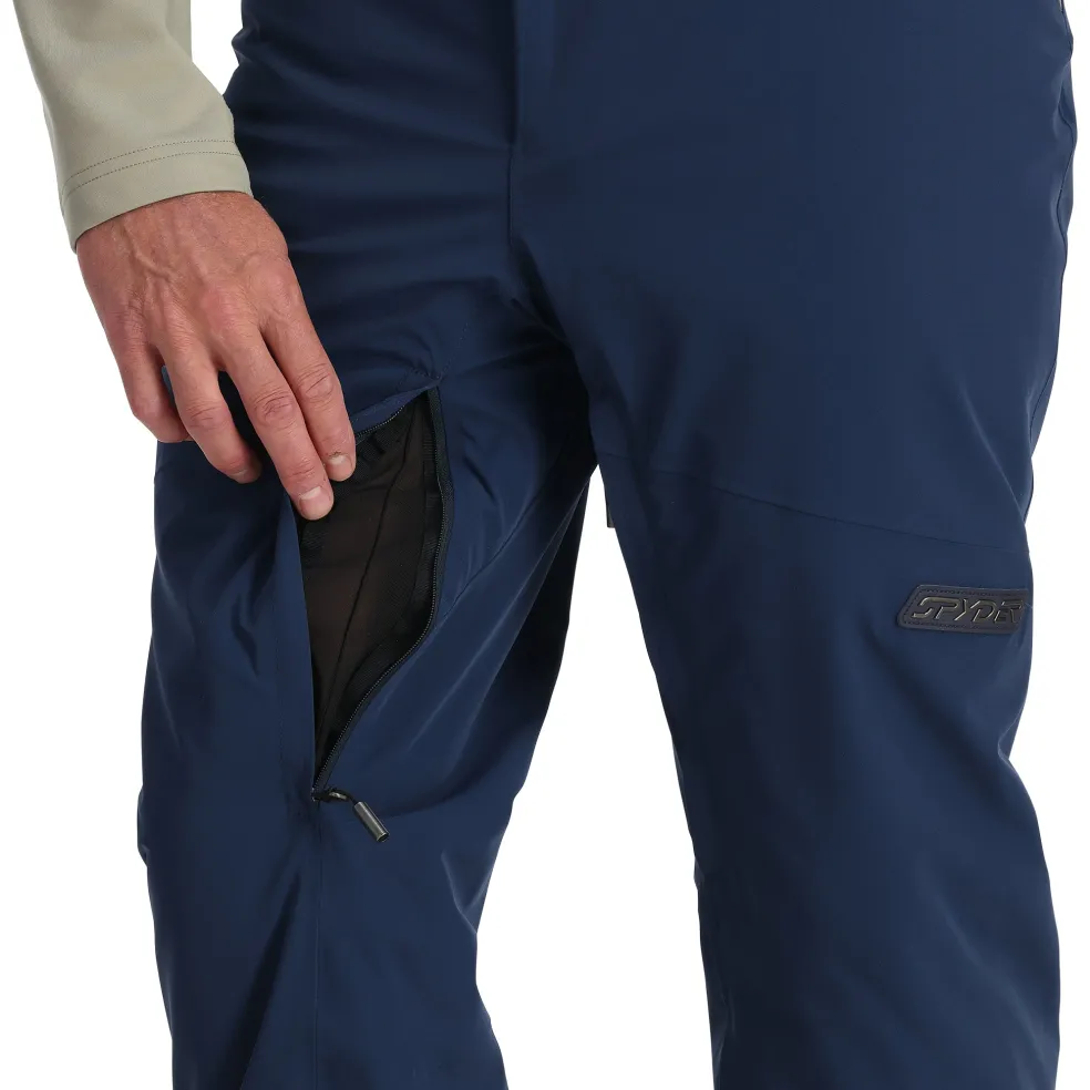 Spyder Bibs|Insulated*Mens Bormio - True Navy TRUENAVY