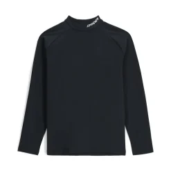 Spyder Midlayers|Resort*Mens Castle Mock Crew - BLACK