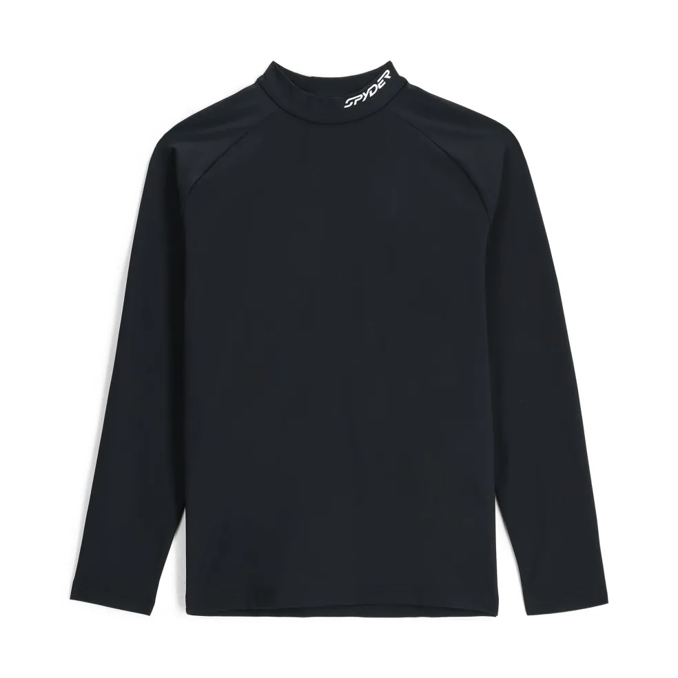 Spyder Midlayers|Resort*Mens Castle Mock Crew - BLACK