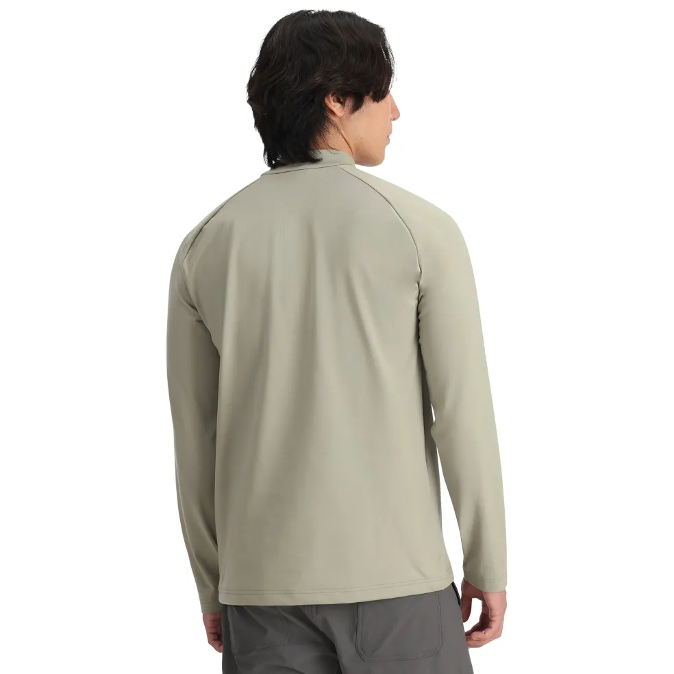 Spyder Midlayers*Mens Castle Mock Crew - CONCRETE