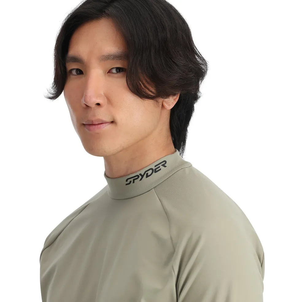 Spyder Midlayers*Mens Castle Mock Crew - CONCRETE