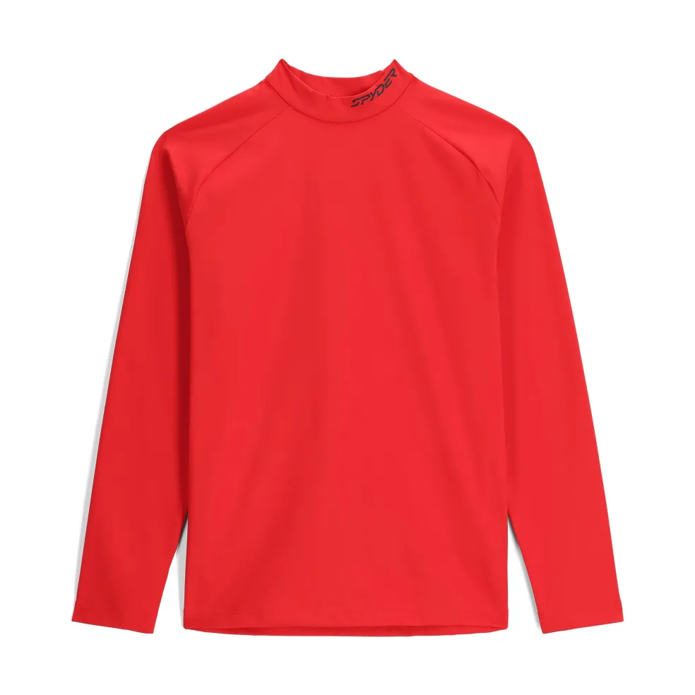 Spyder Midlayers|Resort*Mens Castle Mock Crew - Red SPYDERRED