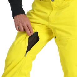 Spyder Bibs|Insulated*Mens Dare - Acid Yellow ACIDYELLOW