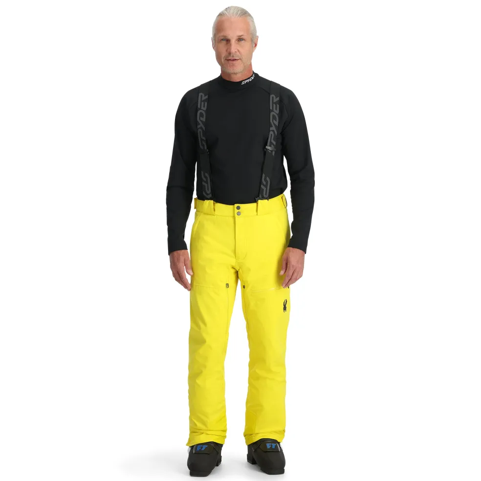Spyder Bibs|Insulated*Mens Dare - Acid Yellow ACIDYELLOW