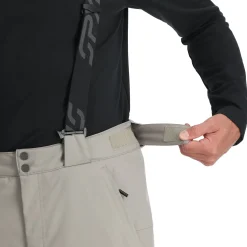 Spyder Bibs|Insulated*Mens Dare - CONCRETE