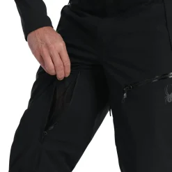 Spyder Bibs|Insulated*Mens Fuse - BLACK
