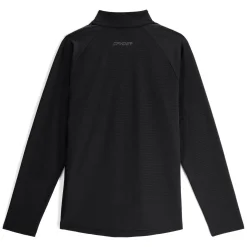 Spyder Midlayers|Fleece*Mens Gridweb Fleece Half Zip - BLACK