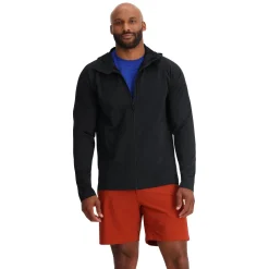 Spyder Midlayers|Fleece*Mens Gridweb Hoodie - BLACK
