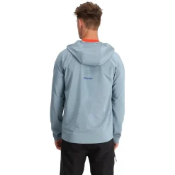 Spyder Fleece*Mens Gridweb Hoodie - Blue Fog BLUEFOG