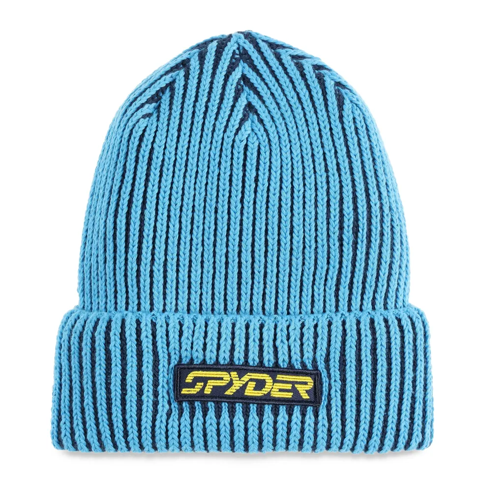 Spyder Hats|Freeski*Mens Groomers - Aether Blue AETHERBLUE