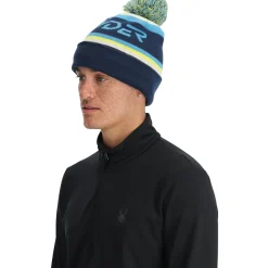 Spyder Hats|Freeski*Mens Icebox - True Navy TRUENAVY